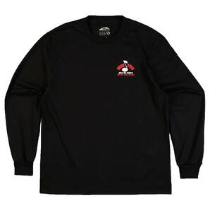 即決 新品 送料無料 バンズ VANS 長袖Tシャツ ロンT ロングT トップス 黒 Lサイズ ストリート系 アメカジの画像2