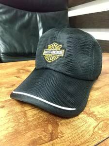 即決　新品　送料無料　ハーレーダビッドソン　CAP　キャップ　バイク　ツーリング　モーターサイクル　HARLEY　黒　USA