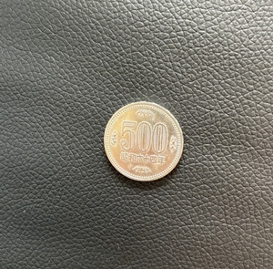 昭和64年　旧500円玉硬貨　古銭