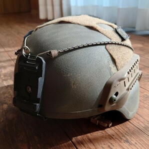 【実物】MSA社製ACHヘルメットLサイズ レア 米軍特殊部隊放出 ※即決オマケあり 説明欄しっかりお読みくださいの画像3