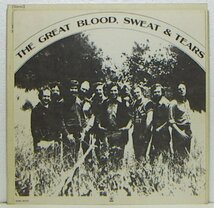 LP,B,S,T ブラット,スエット&ティアーズ　THE GREAT BLOOD,SWEAT & TEARS　ジャケット不良_画像4