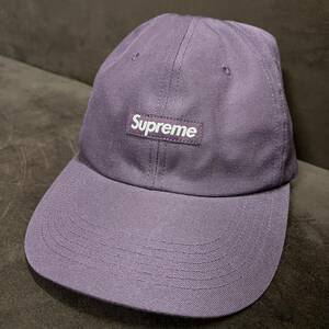 Supreme Cordura Small Box Logo 6-Panel Cap Black Free 20ss 2020年 紫 パープル コーデュラ スモール ボックスロゴ 6パネル CORDURA