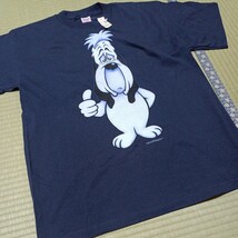 90's droopy dog 半袖Tシャツ　トムとジェリー　ドルーピードッグ　レア　ビンテージ　新品未使用_画像1