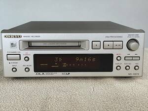 ONKYO オンキョー　MD-105TX MDレコーダー　中古動作確認済