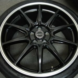 ■USED■LEHRMEISTER18インチ＆ 215/40R18 4本■プリウス/BRZ/86/インプレッサ■の画像3