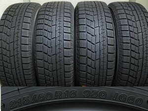 ■USED■YOKOHAMA iceGUARD iG60 215/60R16 4本セット■アイスガード 2022年製■