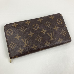 【ITJWIS521M90】Louis Vuitton ルイヴィトン モノグラム MONOGRAM 長財布 ラウンドファスナー財布 ウォレット ブラウン 茶色