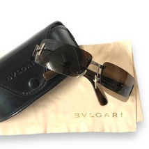 【IT7MMLZFWSE8】美品 BVLGARI ブルガリ サングラス 626 104/13 62□15 120 3N ブラウン系_画像1