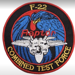 刺繍ワッペン★ RAPTOR F-22の画像1