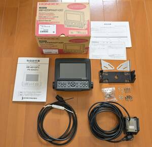 [ б/у прекрасный товар ] HONDEX ho n Dex Fishfinder (эхолот) HE-601GPⅡ HE-601GP2