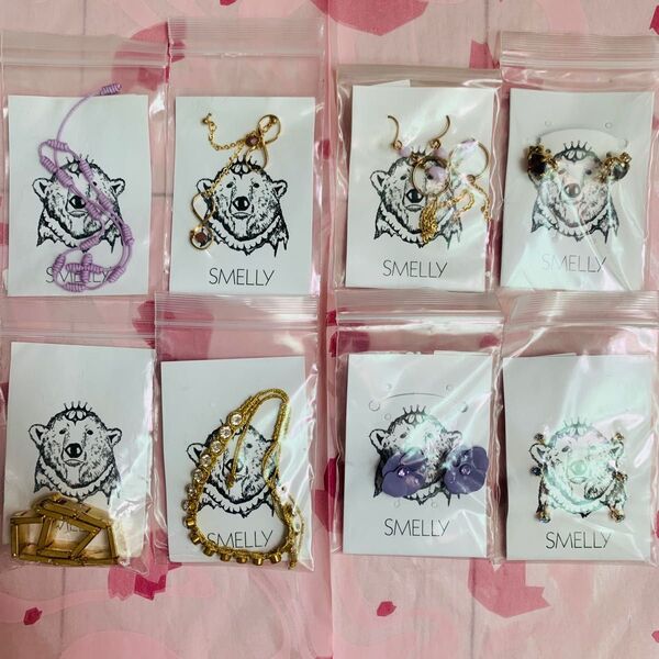 【定価11500円分】SMELLY アクセサリー8点セット