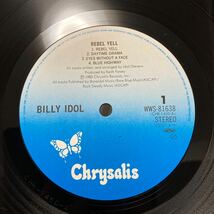 Billy Idol 【Rebel Yell】LP 帯付 Chrysalis WWS-81638 ビリー アイドル Rock 1984_画像4