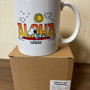 ハワイ限定　スヌーピーマグ　Aloha