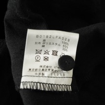LOISIR ロワジール リネン ジャンパースカート キャミ ワンピース サロペット エプロンスカート ロング 黒_画像7