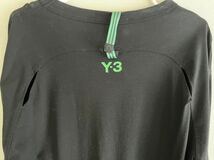 【美品】Y-3 ロングスリーブ Tシャツ サイズL Yohji Yamamoto_画像3