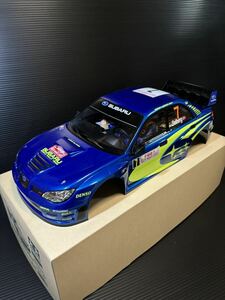 タミヤ 1/10RC スバル インプレッサ WRC モンテカルロ'07 ボディ 塗装済み ドライバーコクピット付き