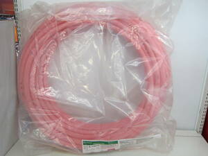 未使用品 オンダ カポリパイプＷ PEX13C-PP5-50 呼び径13 被覆厚5mm 全長50m ピンク 未開封 ①