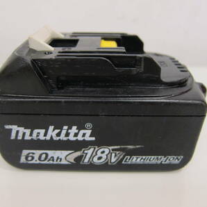 中古品 純正 makita マキタ 18V 6.0Ah リチウムイオンバッテリー BL1860Bの画像1