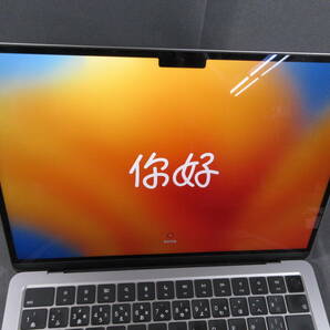39/Э606★整備品 MacBook Air 13インチ スペースグレイ★M2チップ メモリ8GBの画像7