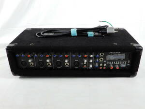 35/Y529★通電〇★ALESIS アレシス PA80 パワードミキサー　280Wピーク（80W連続）4チャンネル