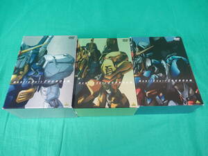 81/L976★アニメDVD★機動戦士Zガンダム DVD-BOXⅠ/DVD-BOXⅡ/DVD-BOXⅢ:3BOXセット★全13巻★中古品