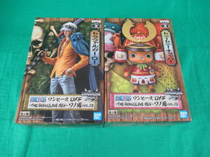 09/A904* One-piece DXF THE GRANDLINE MENwano country vol.19 all 2 kind set * Tony Tony * chopper /to rough . Luger * low * unopened goods 