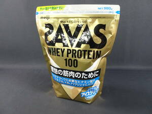 46/Ω572* Meiji SAVAS( The автобус ) cывороточный протеин 100 vanilla мороженое способ тест /980g* срок годности 2025/01 до 