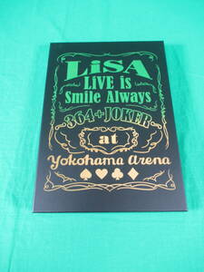 82/L903★邦楽Blu-ray★LiSA / LiSA LiVE is Smile Always -364+JOKER- at YOKOHAMA ARENA★完全生産限定盤★2枚組★CD+Blu-ray★中古品