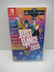 59/R482★JUST DANCE 2020 / ジャストダンス 2020★Nintendo Switch ニンテンドースイッチ★UBI SOFT★中古品 使用品