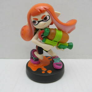 61/Q703★amiibo アミーボ スプラトゥーンシリーズ【ガール:オレンジ】★アミーボ本体 単品★任天堂★動作確認済/初期化済 中古の画像1