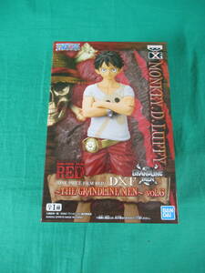 09/A615★ONE PIECE FILM RED DXF THE GRANDLINE MAN vol.6 MONKEY.D.LUFFY モンキー・D・ルフィ★フィギュア★プライズ★未開封品