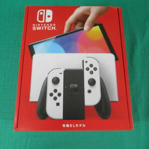 60/Q749★ニンテンドースイッチ本体★Nintendo Switch 本体 有機ELモデル White ホワイト★HEG-S-KAAAA★外箱ダメージあり★未使用品 の画像1