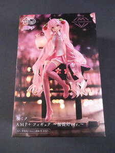 08/H323* Sakura Miku AMP+ figure ~ Sakura lantern ver.~* unopened 