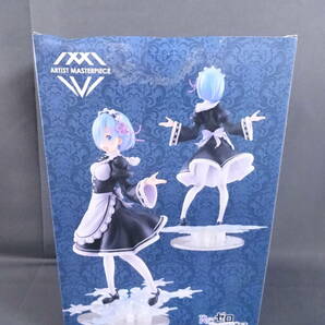 08/H372★Re：ゼロから始める異世界生活  AMP レム フィギュア ～Winter Maid image ver.～★未開封・箱ダメージありの画像2