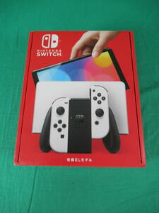 60/Q775★ニンテンドースイッチ本体★Nintendo Switch 本体 有機ELモデル White ホワイト★HEG-S-KAAAA★保証書 店舗印あり★未使用品