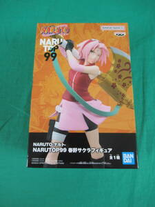 09/A039*NARUTO- Naruto -NARUTOP99 spring . Sakura figure * van Puresuto * prize * unopened goods 