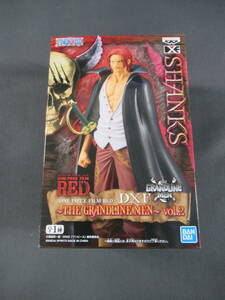 09/A138★ONE PIECE FILM RED DXF THE GRANDLINE MEN vol.2 SHANKS シャンクス★フィギュア★ワンピース フィルム レッド★未開封品 