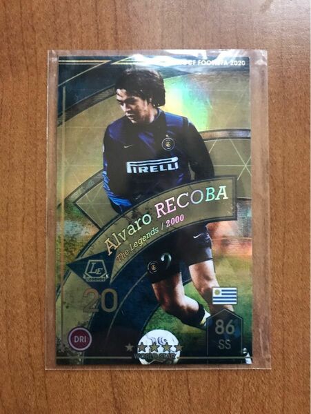 WCCF footista F20 アルバロ・レコバ　ランクアップ前 Alvaro RECOBA