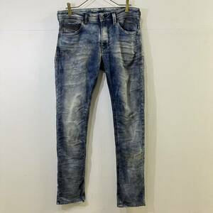 DIESEL デニムパンツ ダメージデニム VINTAGE加工 USED加工 ストレッチデニム 伸縮性 インディゴ 上質 ディーゼル【送料一律/同梱可能】N