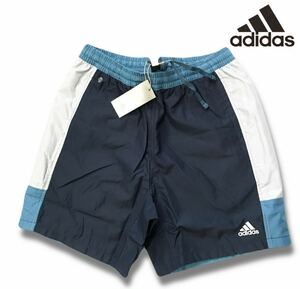 新品【メンズ L】ネイビー白 ゴルフに最適 アディダスadidas 新品 メンズ 吸汗速乾 ウーブン ゴルフ トレーニング ハーフパンツ