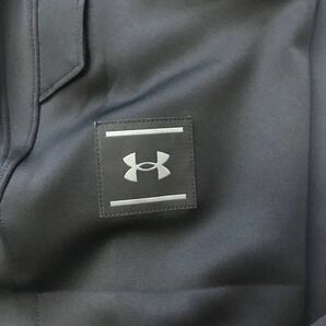 ◆H568 新品【メンズL】黒ブラック アンダーアーマーフリースUNDERARMOUR ゴルフにオススメ テーパード ジョガーパンツの画像3