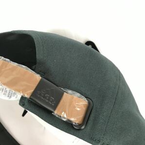 〓K085新品 【フリーサイズ】黒グリーン アディダス ゴルフ adidas GOLF キャップ 帽子 バーサタイル コットンキャップ OSFXの画像4