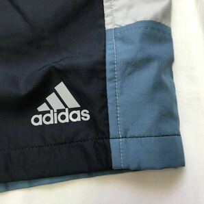 新品【メンズ L】ネイビー白 ゴルフに最適 アディダスadidas 新品 メンズ 吸汗速乾 ウーブン ゴルフ トレーニング ハーフパンツの画像2