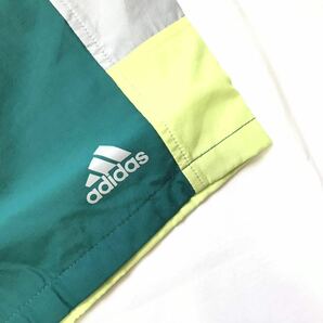 新品【メンズ L】グリーン ゴルフに最適 アディダスadidas 新品 メンズ 吸汗速乾 ウーブン ゴルフ トレーニング ハーフパンツの画像4