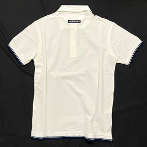 ☆268新品【メンズM/４サイズ】[ジャックバニー] メンズ 半袖 ニットポロシャツ (46Gニットサッカー) / ゴルフ ウェアの画像3