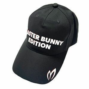 ▲B176 新品【メンズ/男女兼用/フリーサイズ】黒 MASTER BUNNY EDITION マスターバニーエディション キャップ ゴルフの画像2