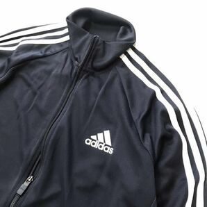 ◎007新品【メンズL】 紺ネイビー adidas アディダス 上下セット ジャージ セットアップ スリーライン オールシーズン トラックスーツ の画像2