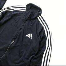 ◎082新品【メンズM】 紺ネイビー adidas アディダス 上下セット ジャージ セットアップ スリーライン オールシーズン トラックスーツ _画像3