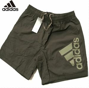 ◆H482新品【メンズL】カーキ ゴルフに最適 アディダスadidas メンズ 吸汗速乾 ウーブン ゴルフ トレーニング ハーフパンツ