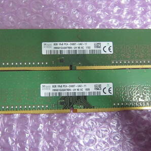 R242★SK hynix DDR4 PC4-2400T-UA2-11 8GB×2 計16GB 動作品の画像1
